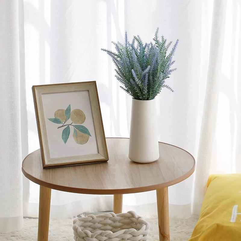 Small Modern White Ceramic Vase for Boho Flower Decor