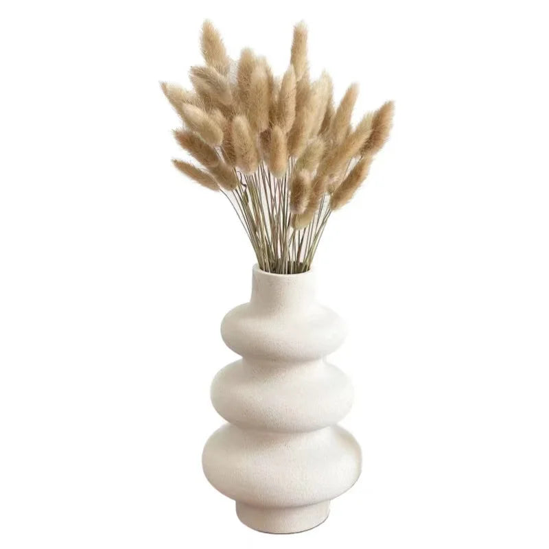Modern Ceramic Vase for Dried Flowers