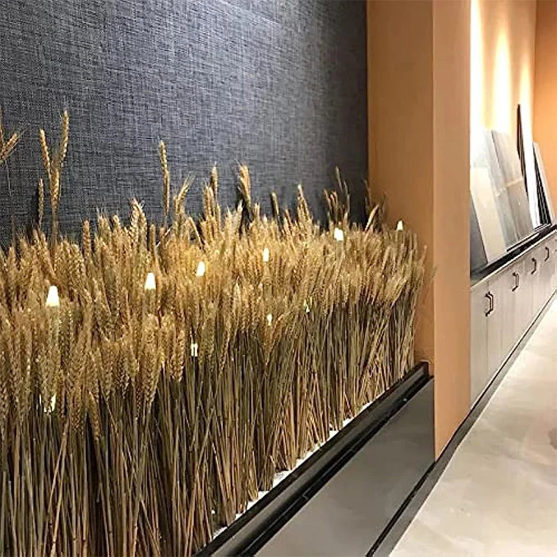 Dried Flowers Wheat Bouquet Natural Decor