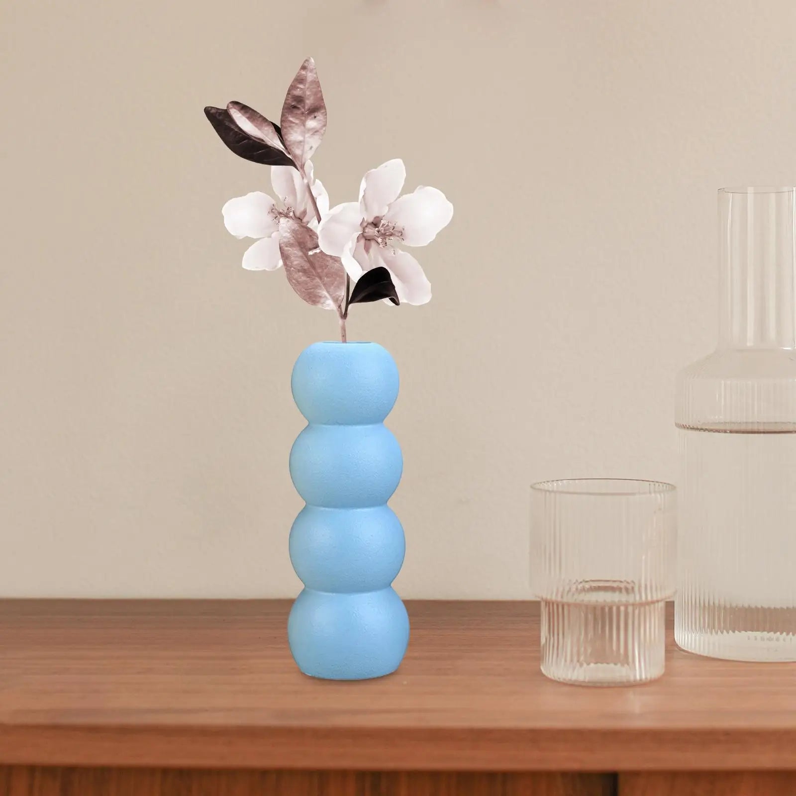 Modern Boho Chic Ceramic Flower Vase