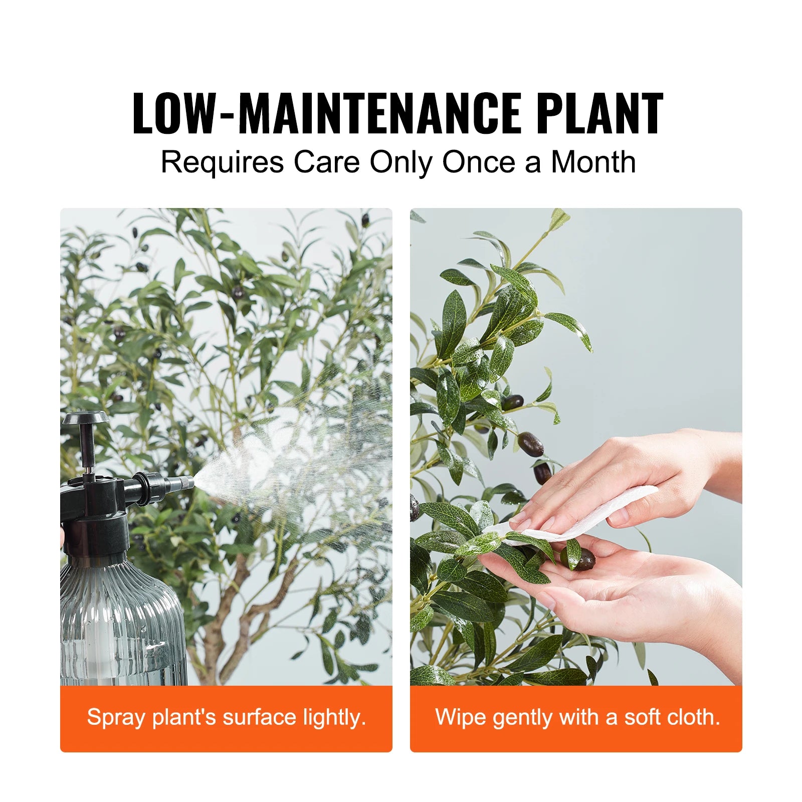 Secure Artificial Olive Tree 4/5/6 FT Tall