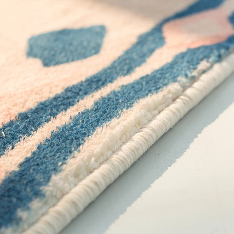 Moroccan Nordic Ethnic Area Rug