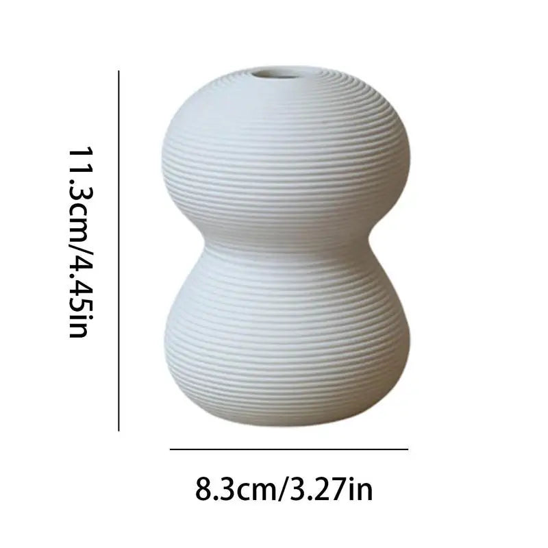 Boho Small Ceramic Vase: Stylish Decor
