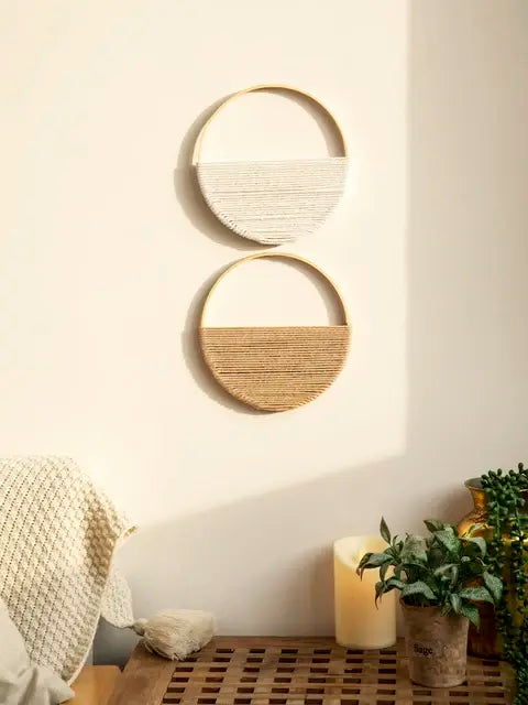 Trandy boho chic mural decor art