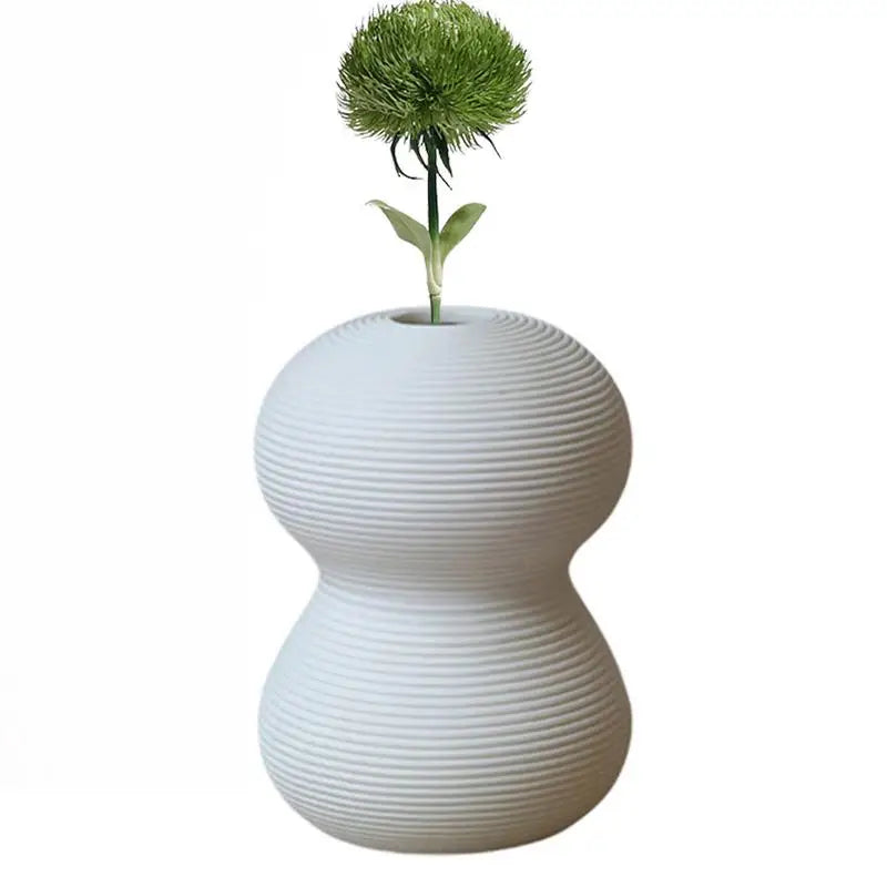 Boho Small Ceramic Vase: Stylish Decor