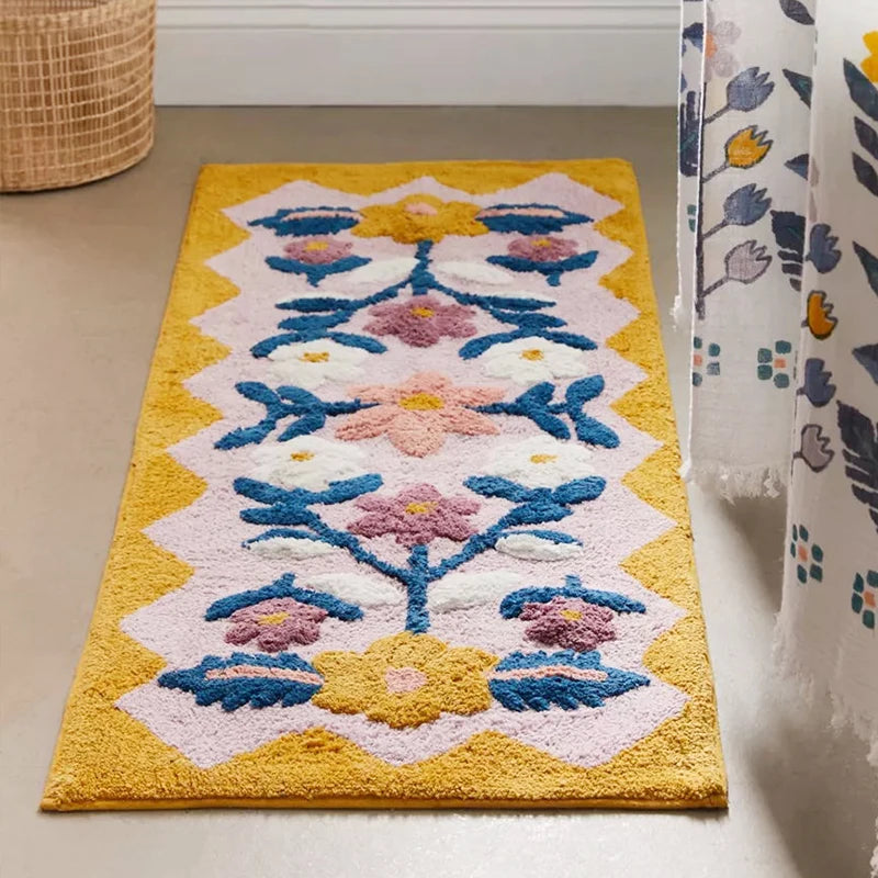 Moroccan Nordic Ethnic Area Rug