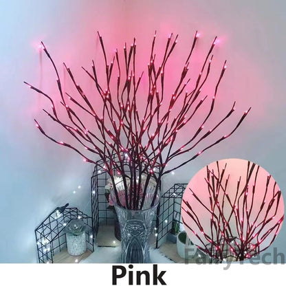 LED Willow Branch Lamp String Lights