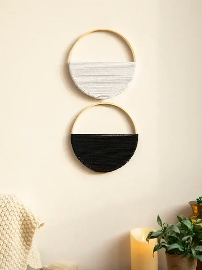 Trandy boho chic mural decor art