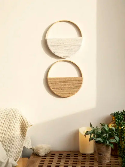 Trandy boho chic mural decor art